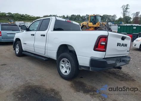 2025 Ram 1500 Tradesman 4X4 6'4 Box из США, поврежденный, VIN 1C6RRFCG6SN575886